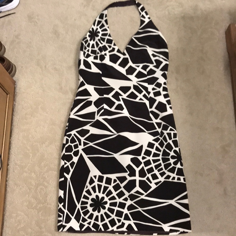 Size 10 David Meister Halter Dress